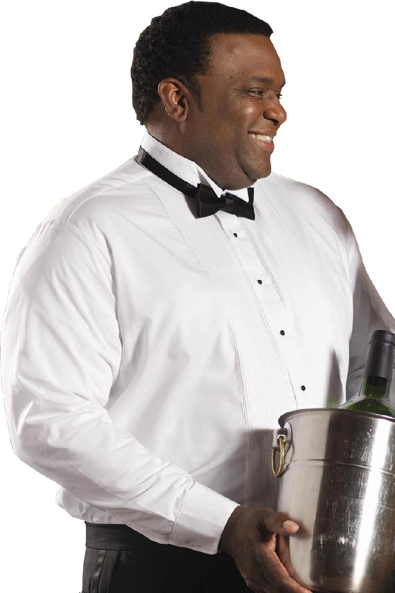 Wing Tip Tuxedo Shirt - 37" Sleeve